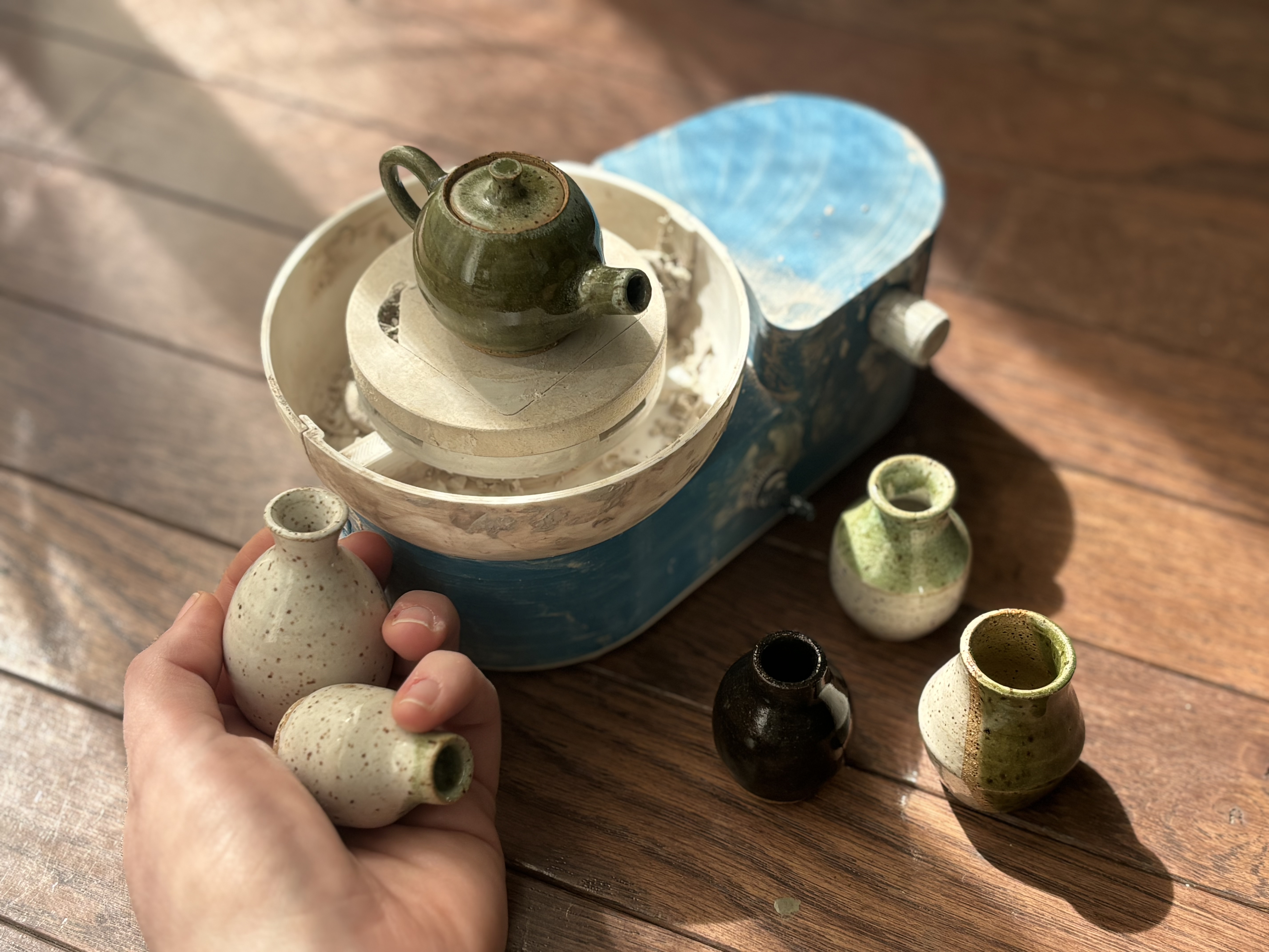 Throwing Small: Miniature Pottery on the Wheel project image